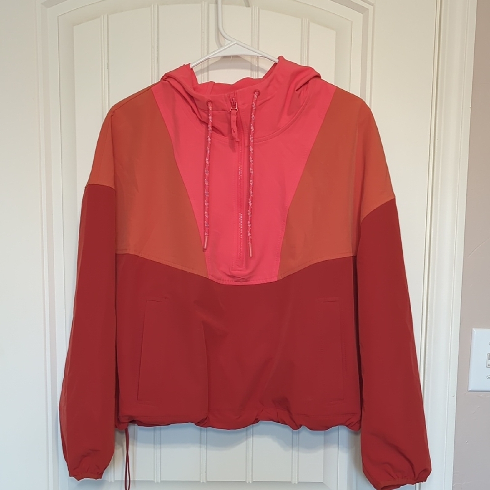Old Navy Color Block Quarter-Zip, Size M